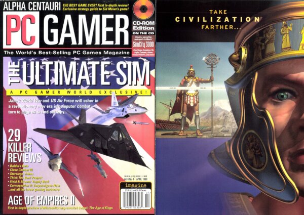 PC Gamer US   Issue 059 (Vol. 6 No. 4   Apr 1999) cover